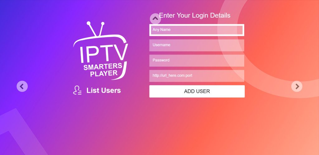 abonnement iptv code